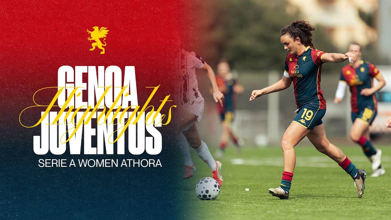 HL | GENOA 0-0 JUVENTUS | SERIE A WOMEN ATHORA 25/26