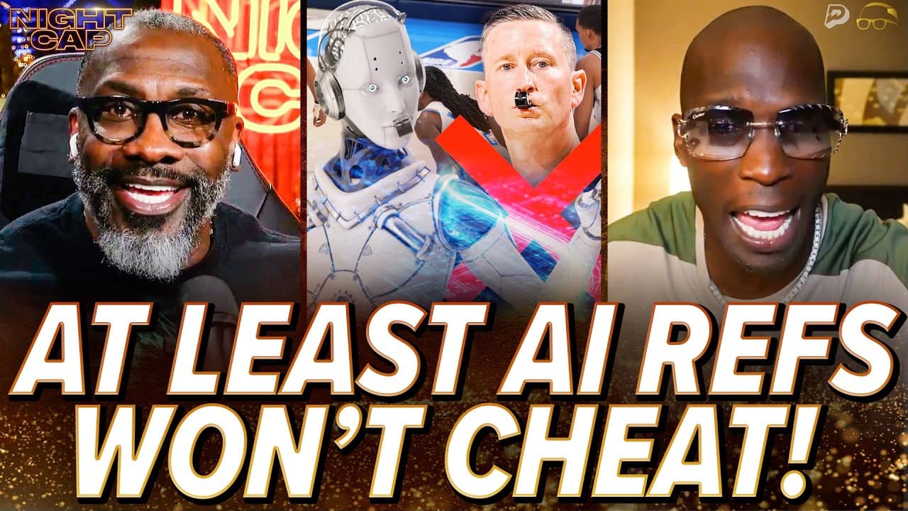 Unc & Ocho REACT to ROBOTS replacing NBA Refs! Is this the END of CROOKED officiating?! | Nightcap