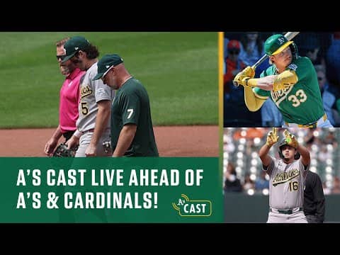 A's Cast Live Ahead of A's & Cardinals From West Sac | Fran Riordan & Chip Caray Join Towny!