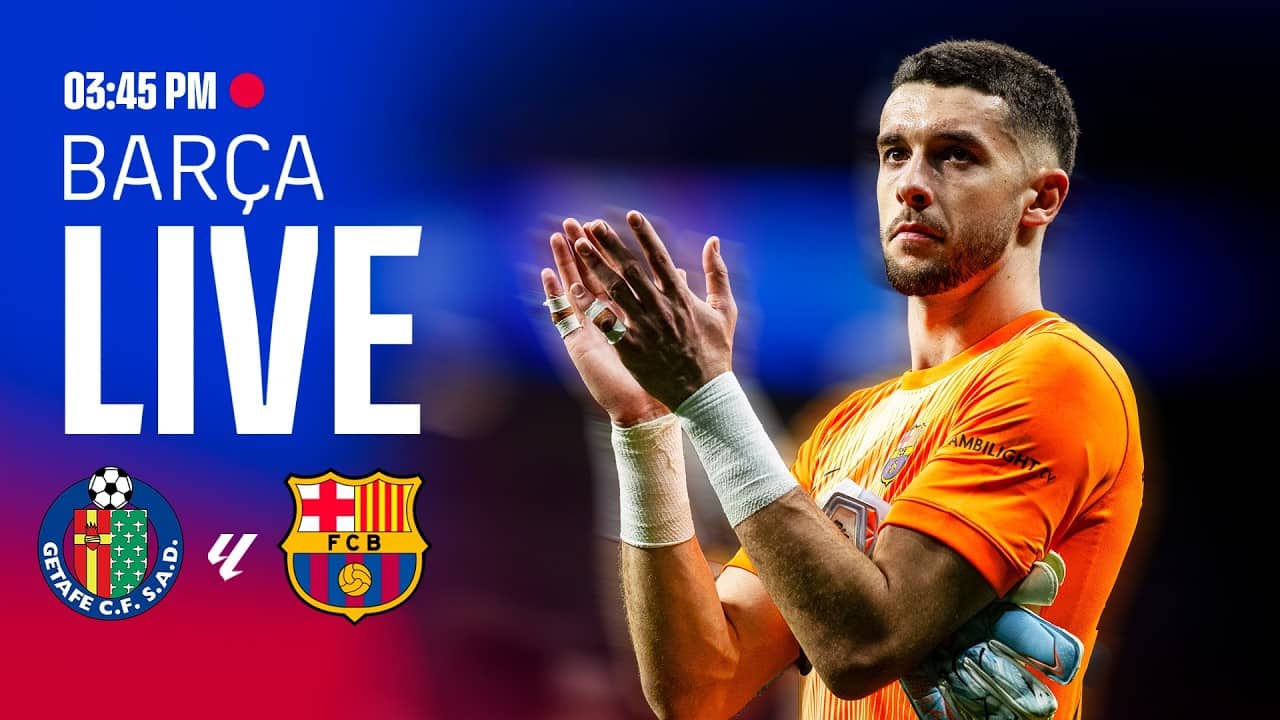 🔴 BARÇA LIVE | GETAFE vs FC BARCELONA | LALIGA 25/26 ⚽