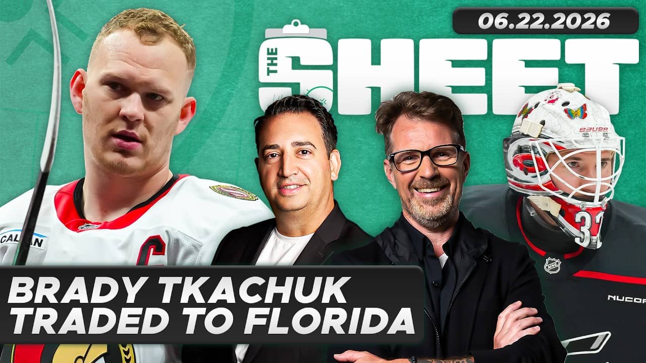 Brady Tkachuk Traded to Florida + Brandon Bussi Joins the Show ft. David Pagnotta | The Sheet