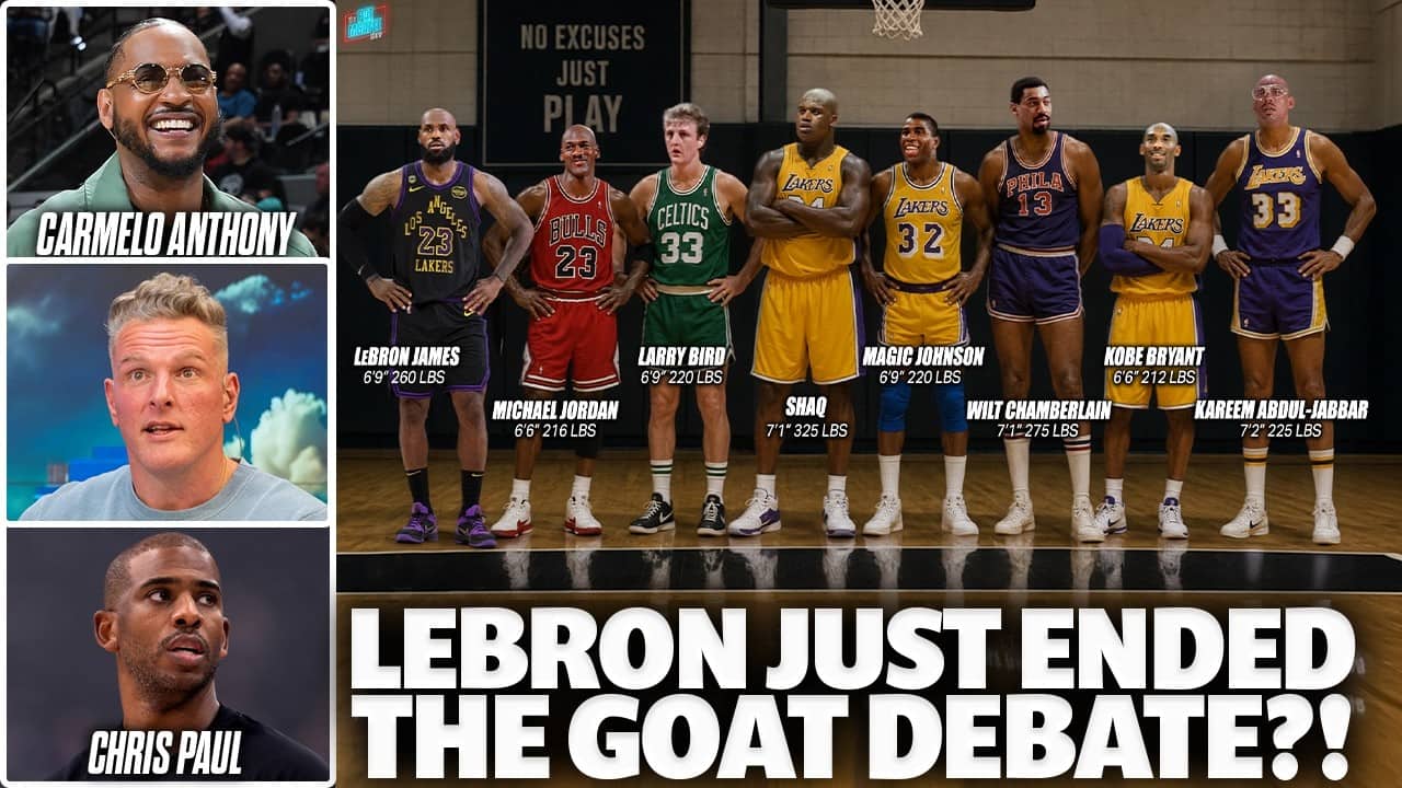 LeBron James Addresses Michael Jordan GOAT Debate "It's Gonna Be Hard Not To Take Me!"