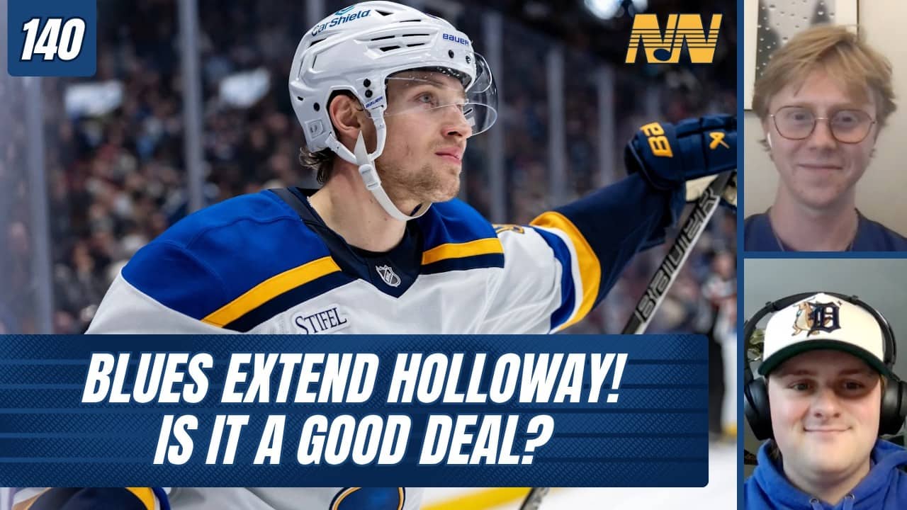 Dylan Holloway signs an extension! Is it a good deal for the Blues? | 140