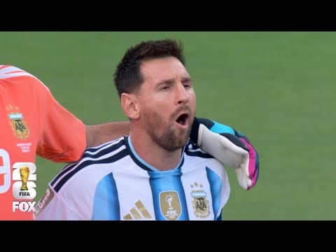 Argentina National Anthem Before Match Against Algeria 🇦🇷 | 2026 FIFA World Cup™