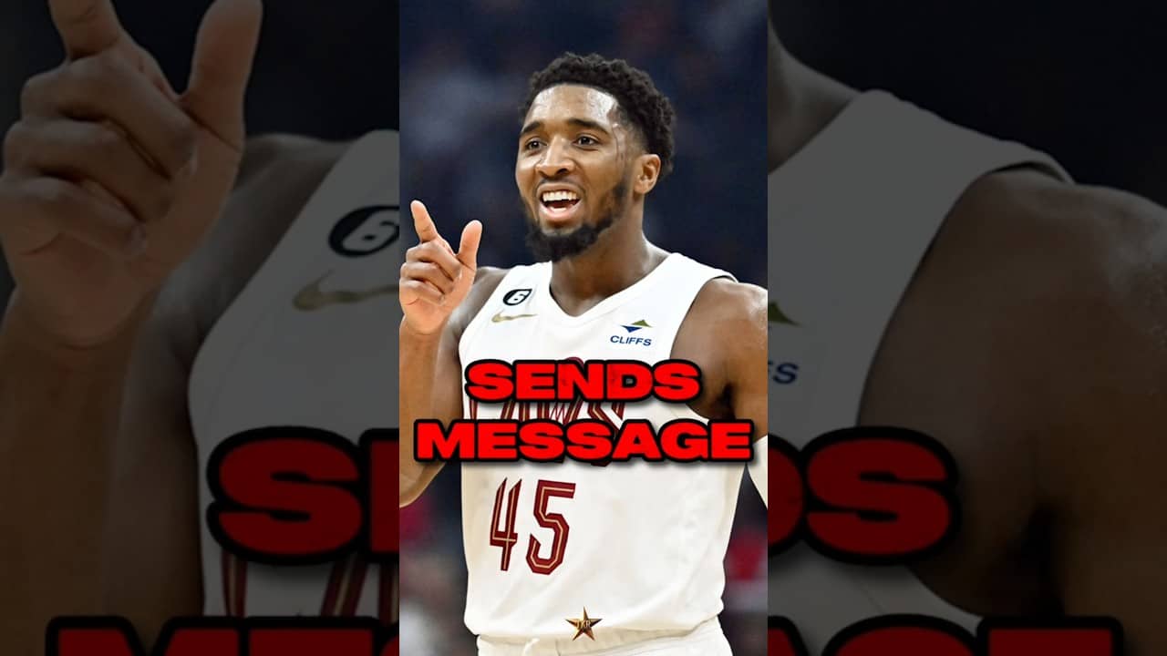 Donovan Mitchell SENDS MESSAGE To The Knicks... 😱 #Knicks #Cavs #NBAPlayoffs #ECF