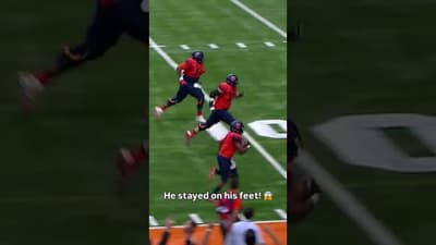 That was incredible 🤯 #syracuse #cuse #accfootball #collegefootball #football #syracuseorange