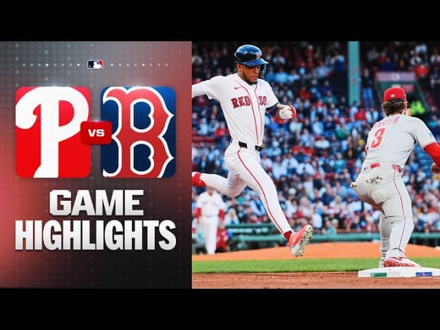 Phillies vs. Red Sox Game Highlights (5/12/26) | MLB Highlights