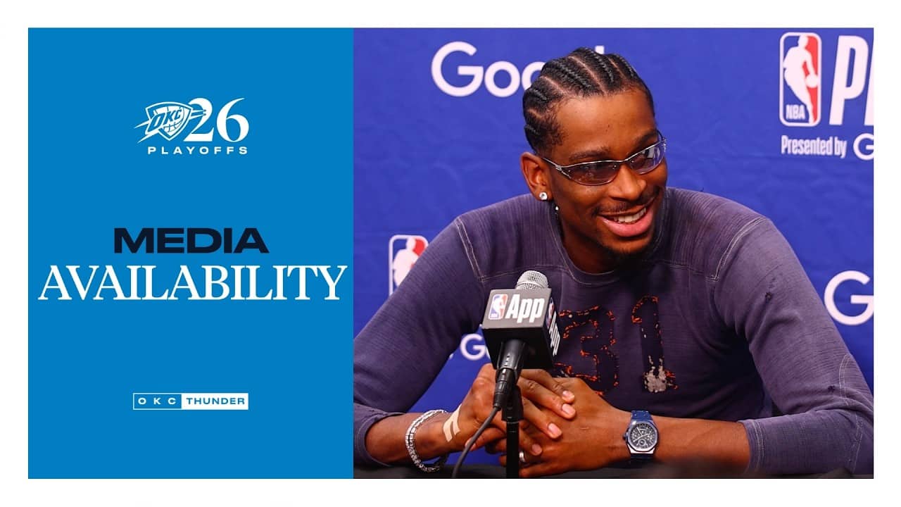 Shai Gilgeous-Alexander on Team Effort | Playoffs | Round 1 Game 3 | Postgame Media | April 25, 2026