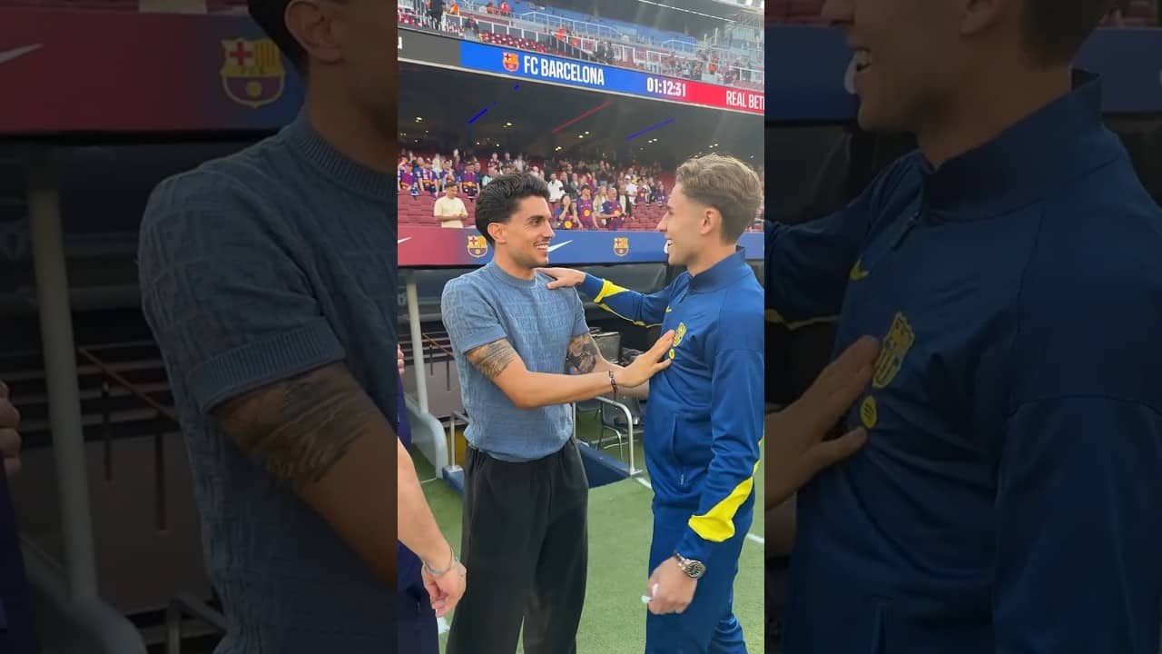 Welcome back, Marc π #shorts #fcbarcelona