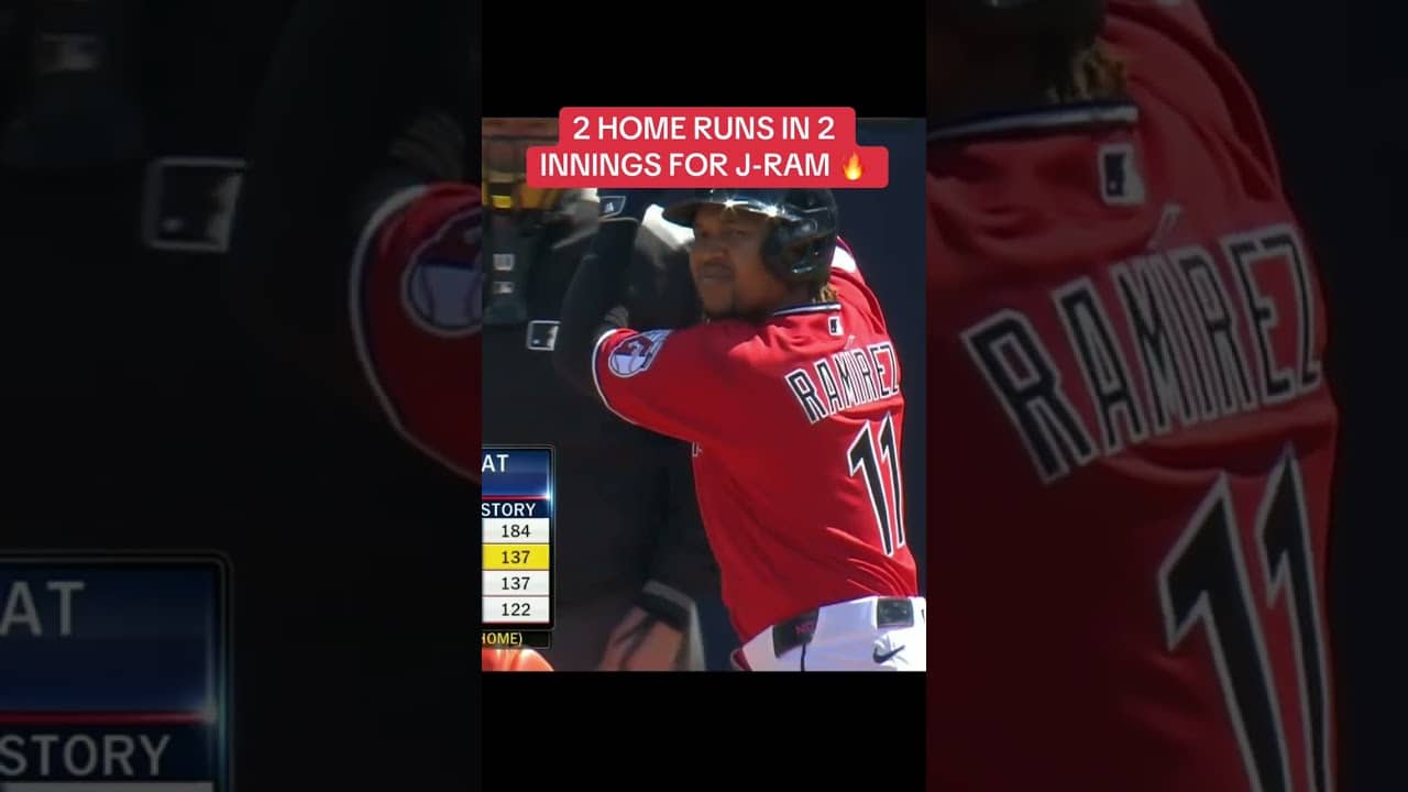 Jose Ramirez is locked in ๐