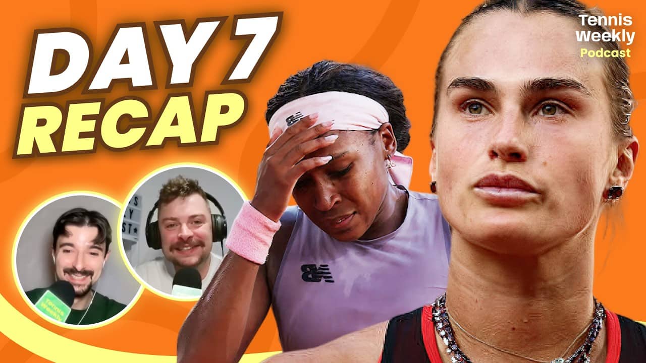Sabalenka vs Osaka is ON, defending champ Gauff is OUT + Berrettini is BACK | Roland Garros 2026