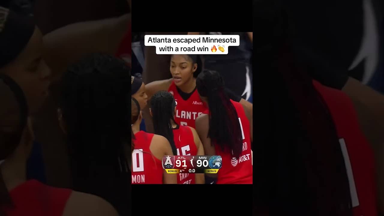 The Atlanta Dream did not lead in the game until the final minute ๐ฅ