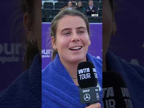 shhhhh 🤫 That’s a secret Emma Navarro will never tell! #wta #tennis #interview #sports