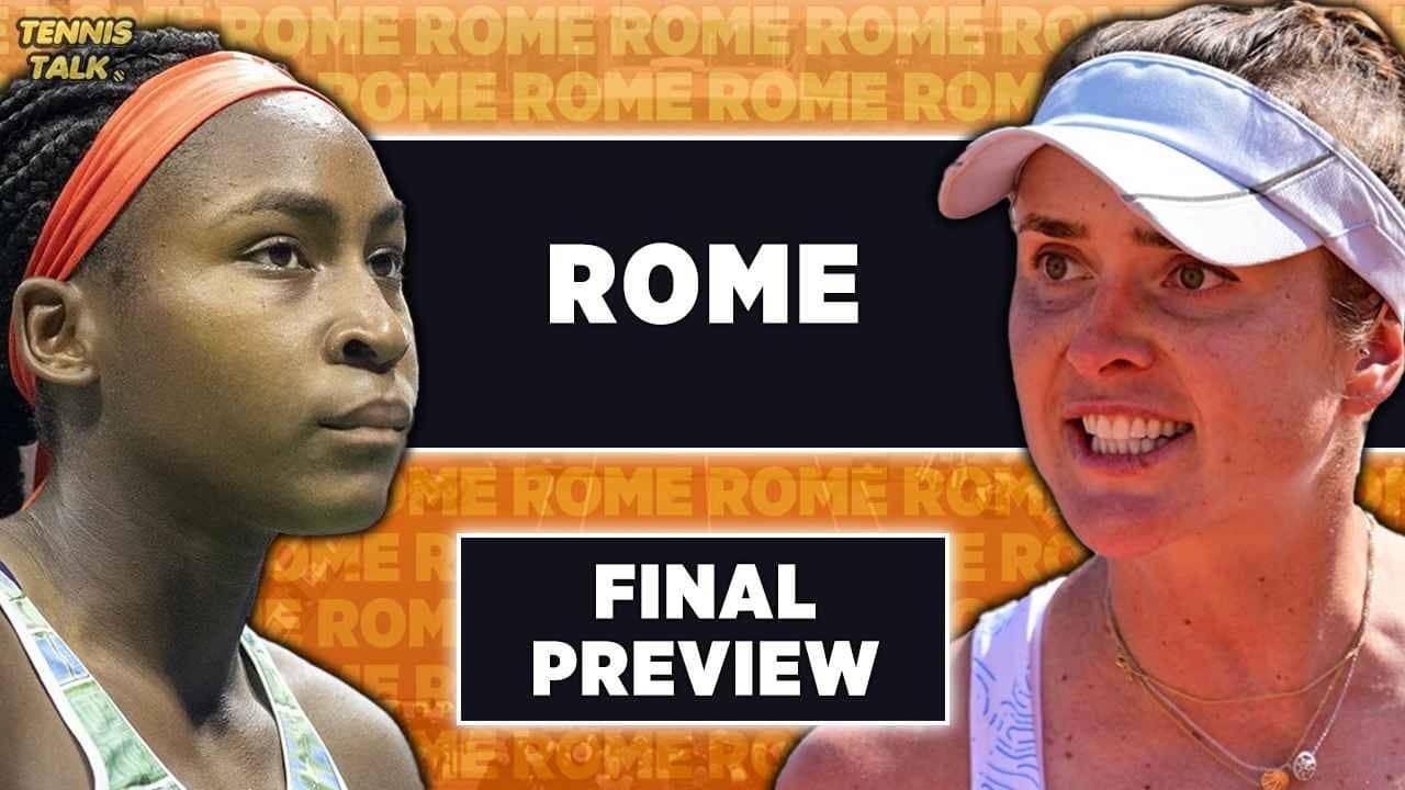 Gauff vs Svitolina | WTA Rome 2026 Final | Tennis Talk Preview