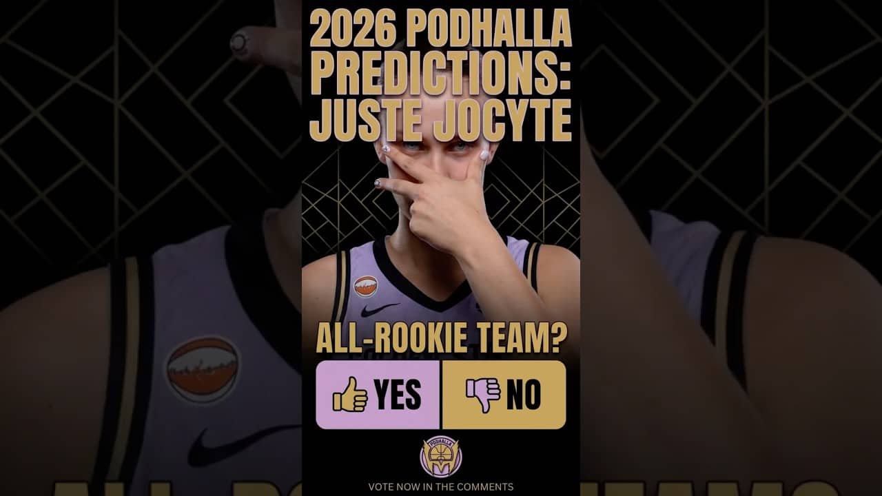Justė Jocytė ALL-ROOKIE? Valkyries 2026 Season Predictions #goldenstatevalkyries