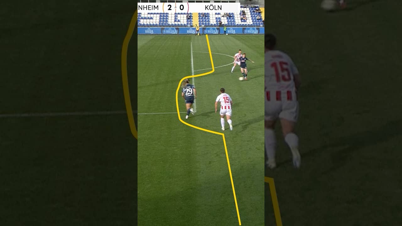 Die Linie sagt: Regulรคrer Treffer ๐๐คทโโ๏ธ #Hoffenheim #HoffeFrauen #SelinaCerci