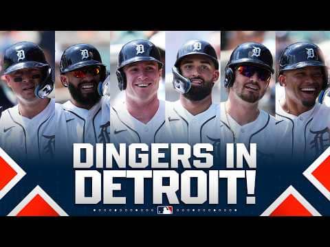 Tigers mash SIX HOME RUNS in their victory! 🤯🔥 (Ft. Torkelson, Greene, more!) | MLB Highlights