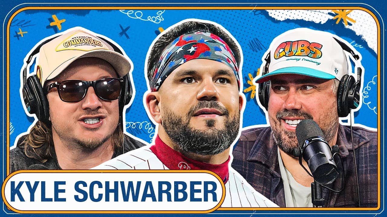 Kyle Schwarber In Studio, Ryan Whitney Calls In To Explain The Beer Chug + Hot Seat/Cool Throne