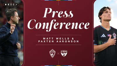 Postgame Press Conference: Colorado Rapids vs FC Dallas