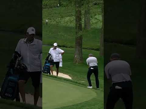 Zero chance of getting up-and-down? Not for Spieth.