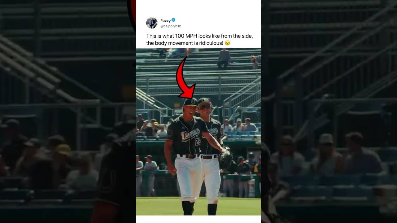 what throwing 100 MPH looks like š²