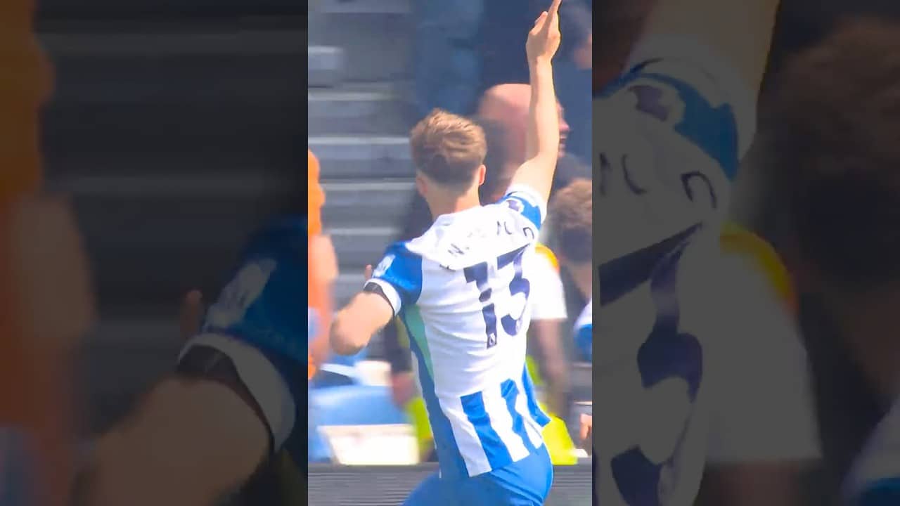 Hinshelwood stuns Wolves within 35 SECONDS! ๐ฅ๐ #brightonandhovealbion #premierleague