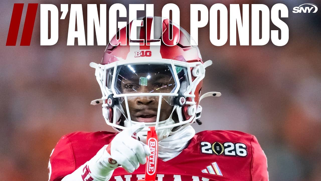 D’Angelo Ponds 2025 Season Highlights | Indiana CB | 2026 Jets 2nd Round Pick