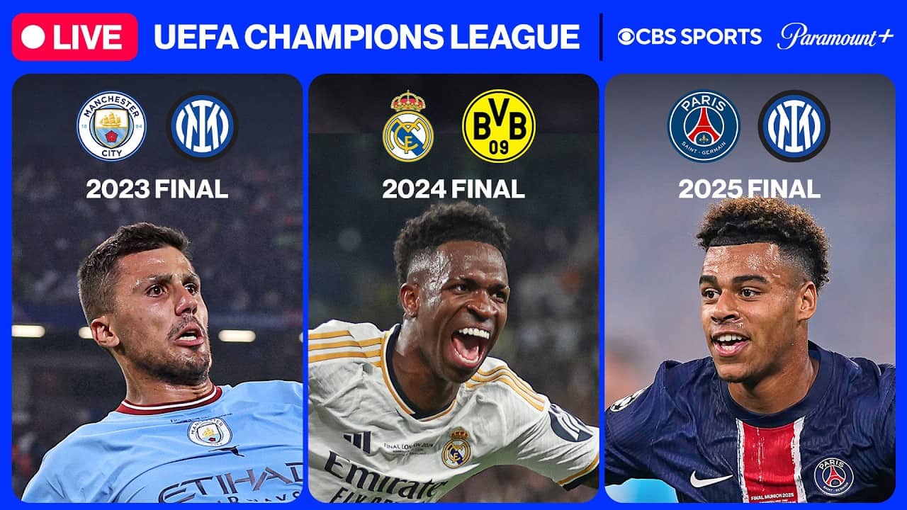 UCL FINAL MATCH REPLAY'S | ⭐ UEFA Champions League 24/7 ⭐