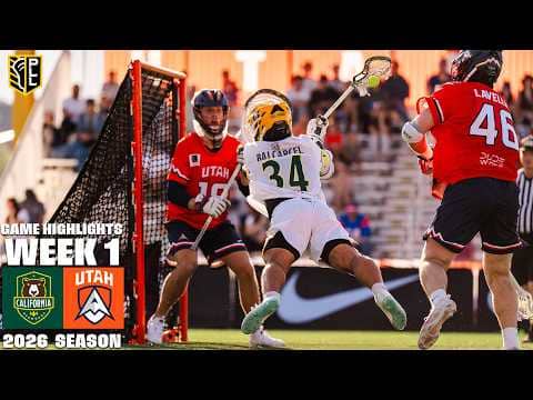 California Redwoods vs. Utah Archers Week 1 Game Highlights | 2026 Season