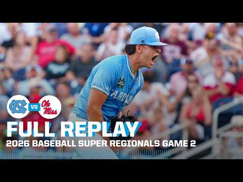 UNC vs. Ole Miss: 2026 Men's College World Series | FULL REPLAY