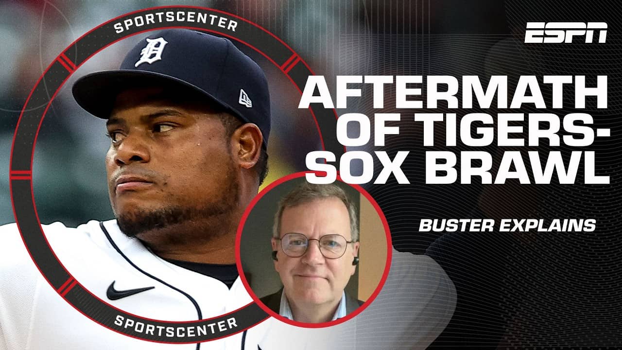PENALTIES INCOMING for Tigers' Valdez after hitting Red Sox's Trevor Story ๐ | SportsCenter