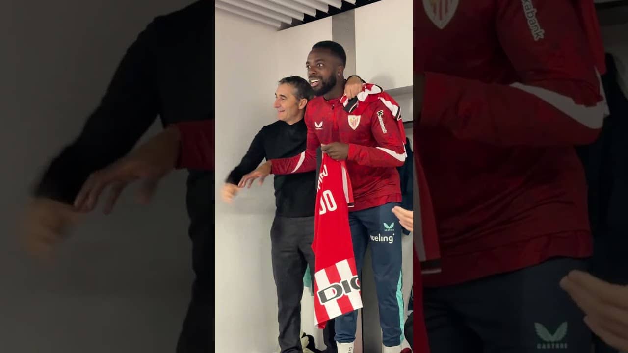 π Partido especial para Ernesto Valverde y Jon Aspiazu π Festejo, a la altura.