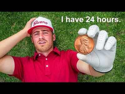 We Restarted Our Golf Career with $0.01