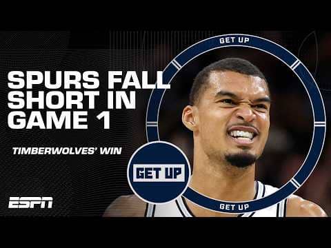 Brian Windhorst calls Wemby's Game 1 vs. Spurs a 'DEFENSIVE MASTERPIECE!' š± | Get Up