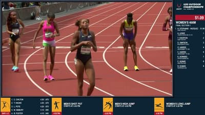 Ataja Stephane-Vasquez Returns to Win U20 400m Title in 51.09 | USATF U20 Championships