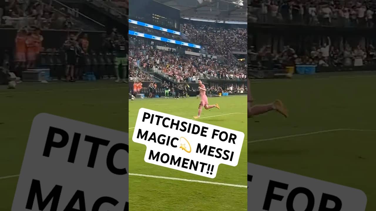 Another MAGICAL MESSI MOMENT!🔮