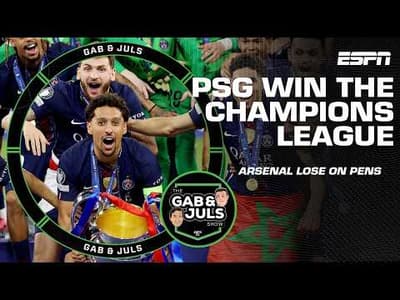 ‘BEST TEAM IN THE WORLD!’ PSG beat Arsenal in the Champions League final | ESPN FC
