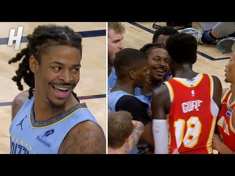 Ja Morant SHOVES Mouhamed Gueye 😳 Things Get HEATED