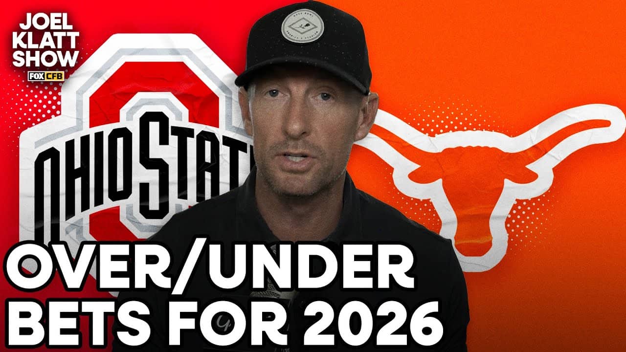 Joel Klatt’s Favorite Over/Under Win Total Bets for the 2026 Season