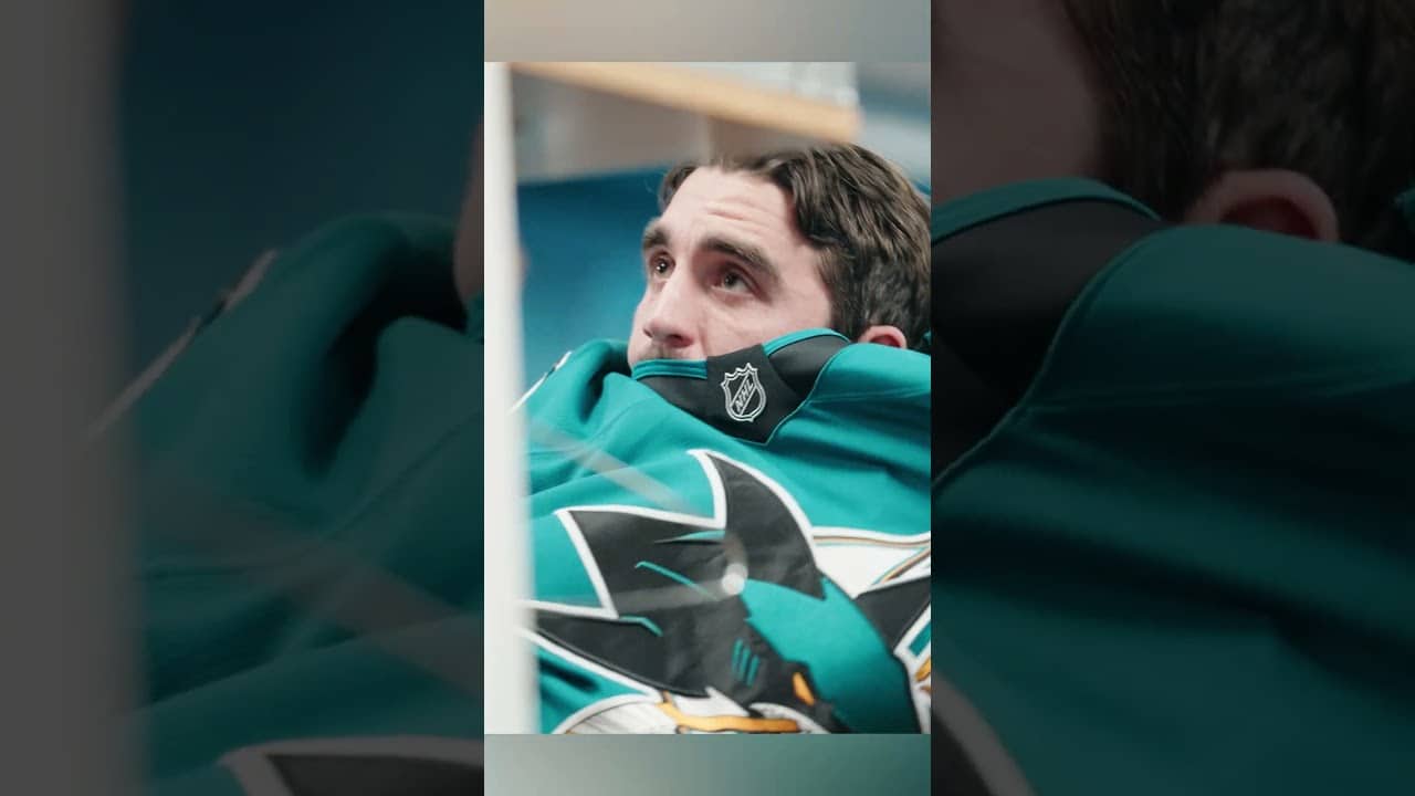 Missing the pregame calm. ⚙️ #hockey #nhl #sharks