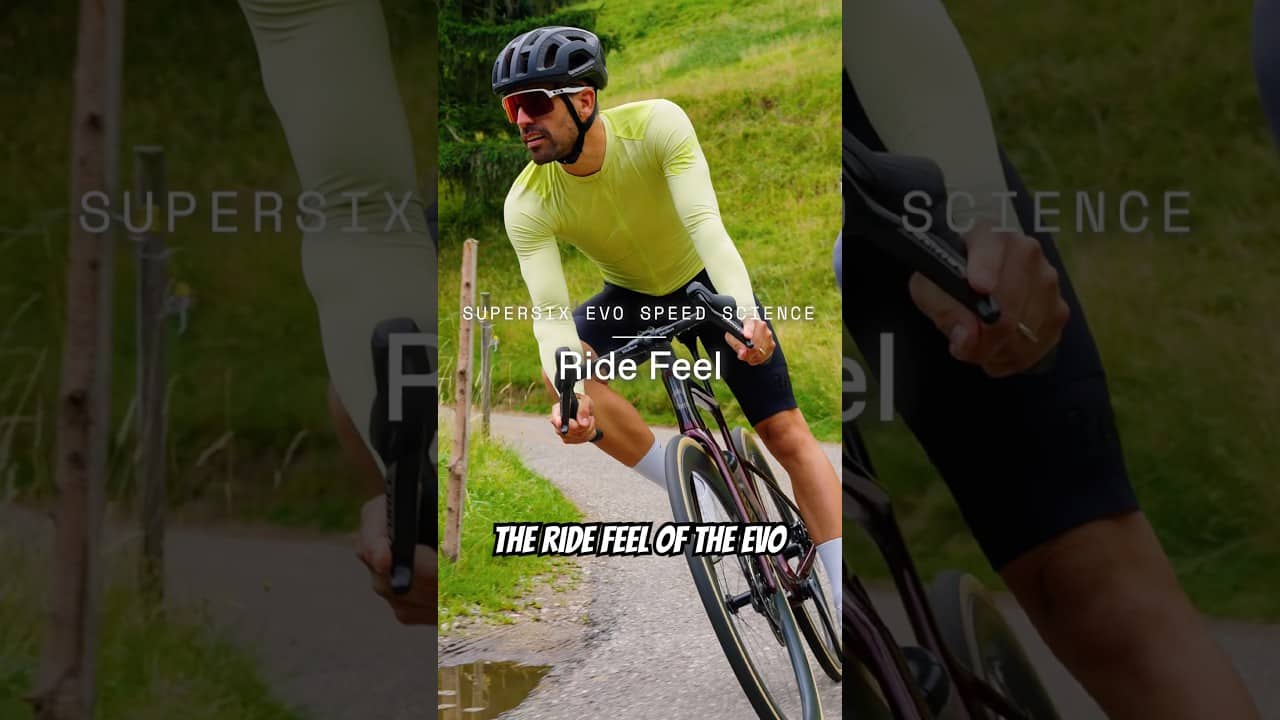 SuperSix EVO's RIDE FEEL #shorts
