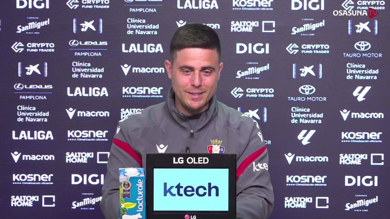 Rueda de prensa Alessio Lisci prepartido Osasuna - Barcelona | 01.05.2026