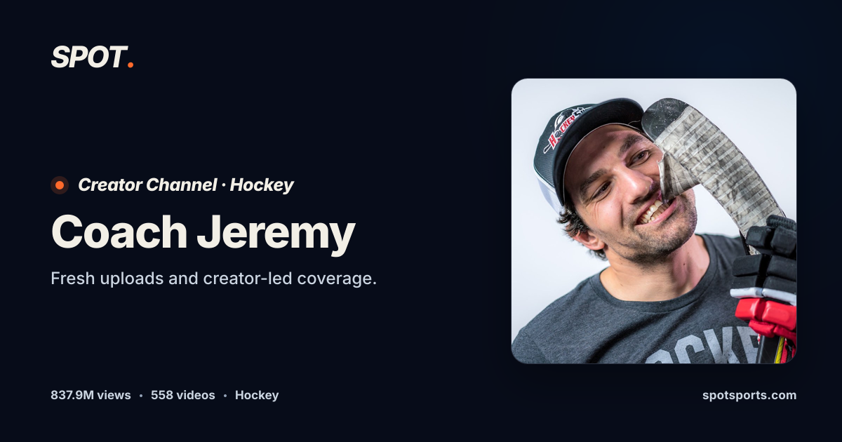 Coach Jeremy Videos & Content | Spot Sports