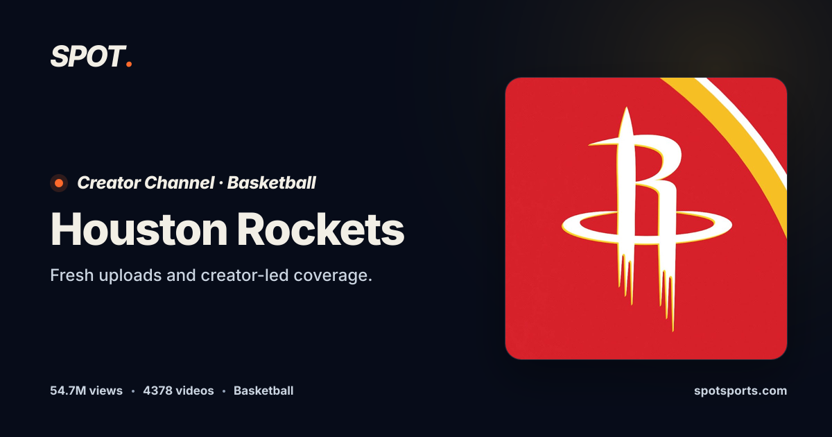 Houston Rockets Videos & Content | Spot Sports
